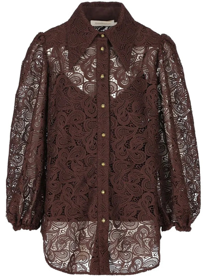 Illustration Lace Blouse
