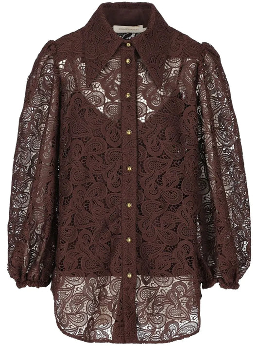 Illustration Lace Blouse