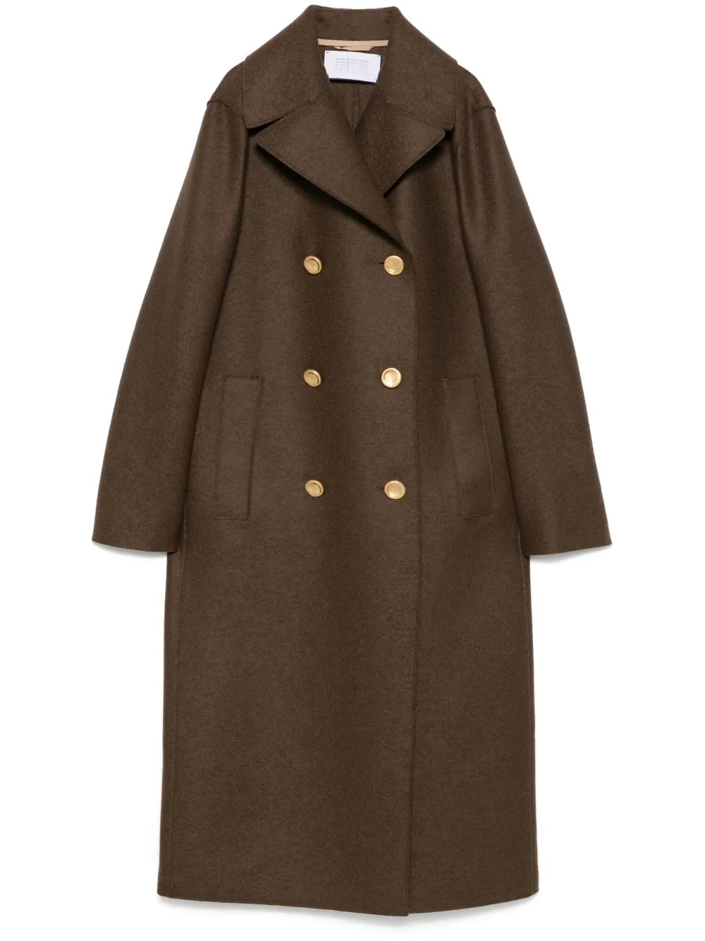 Virgin-Wool Military Coat