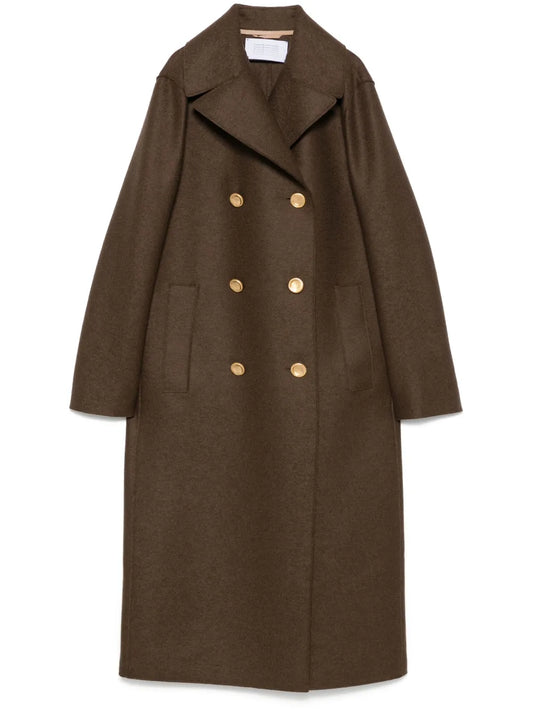 Virgin-Wool Military Coat