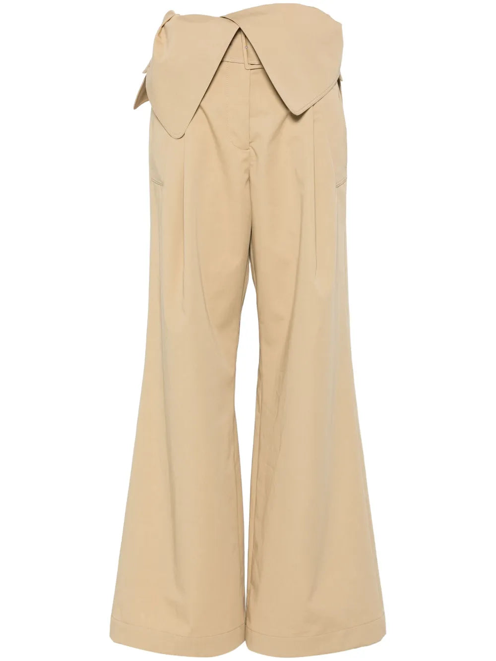 Foldover Trench Trousers
