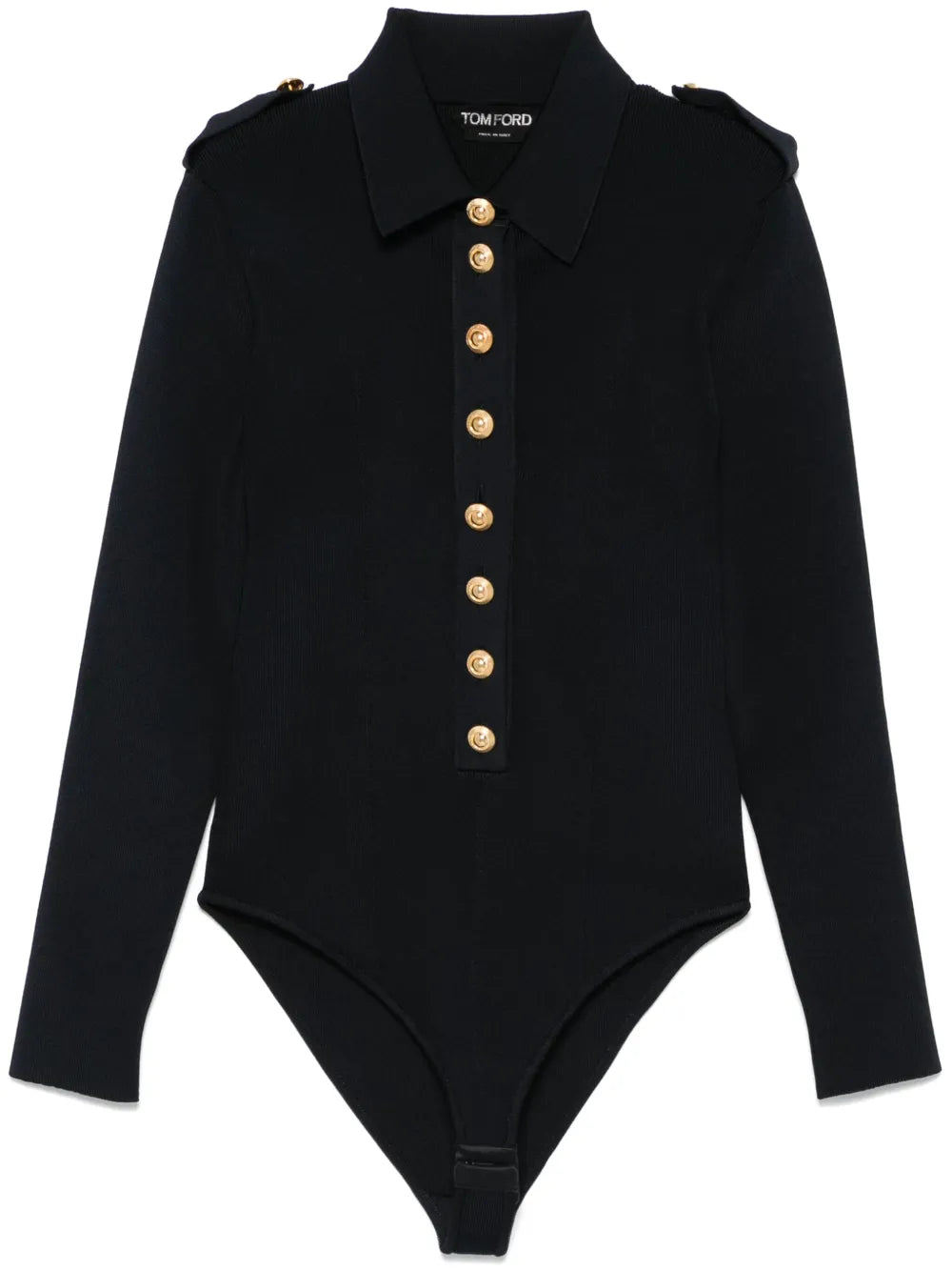 Ribbed-Knit Bodysuit
