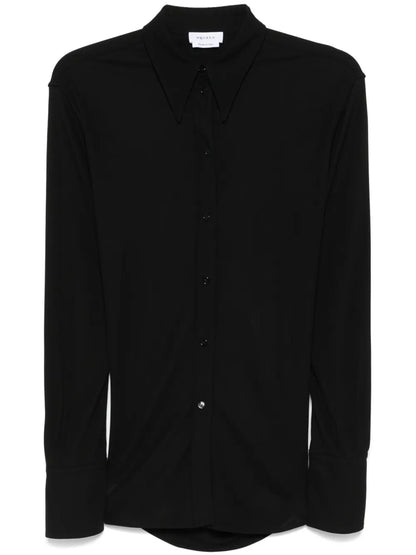 Chain-Link Detail Blouse