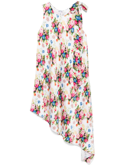 Asymmetric Midi Dress