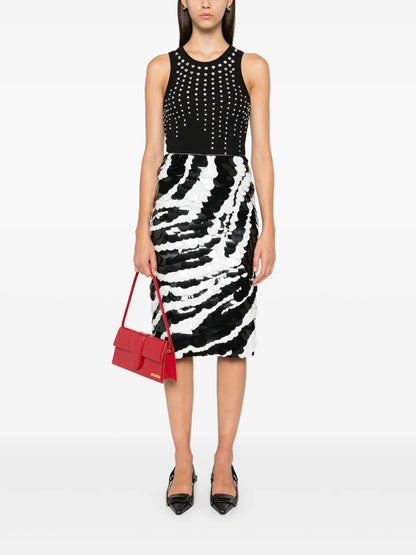 Sequinned Midi Skirt