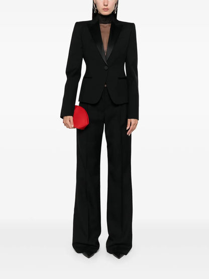 Pleat-Detail Trousers