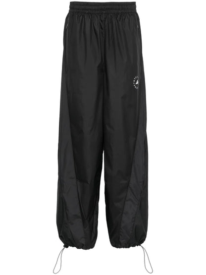 Wide-Leg Track Pants