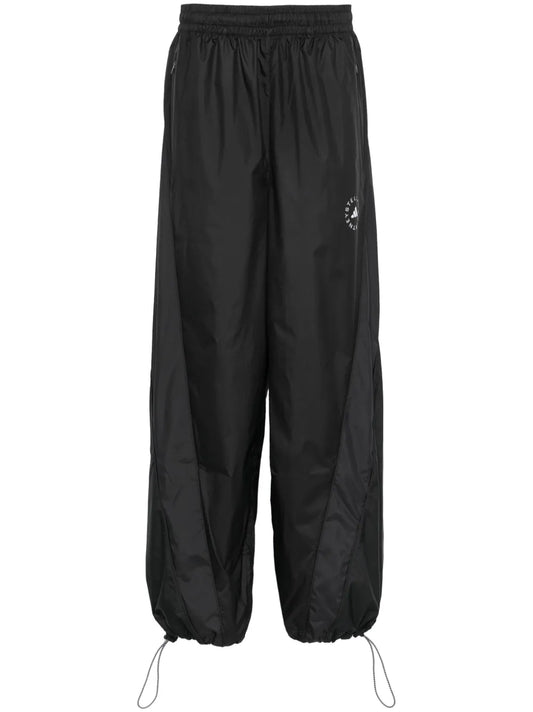 Wide-Leg Track Pants