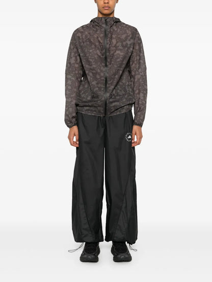 Wide-Leg Track Pants