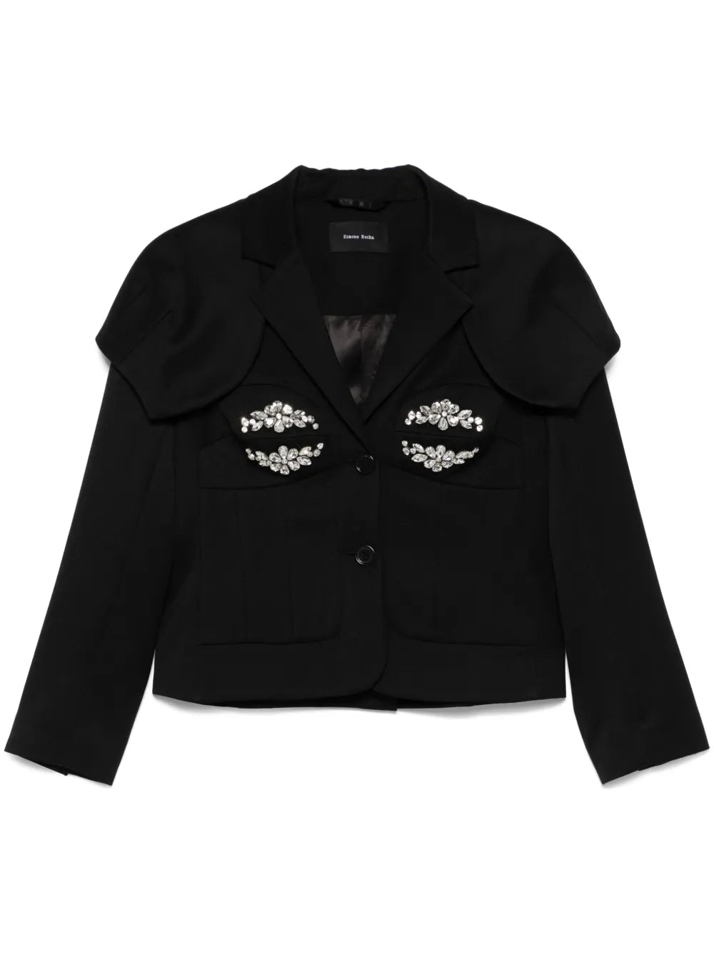 Crystal-Embellished Jacket