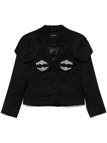 Crystal-Embellished Jacket