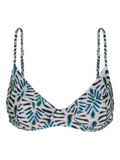 Yucca-Print Bikini Top