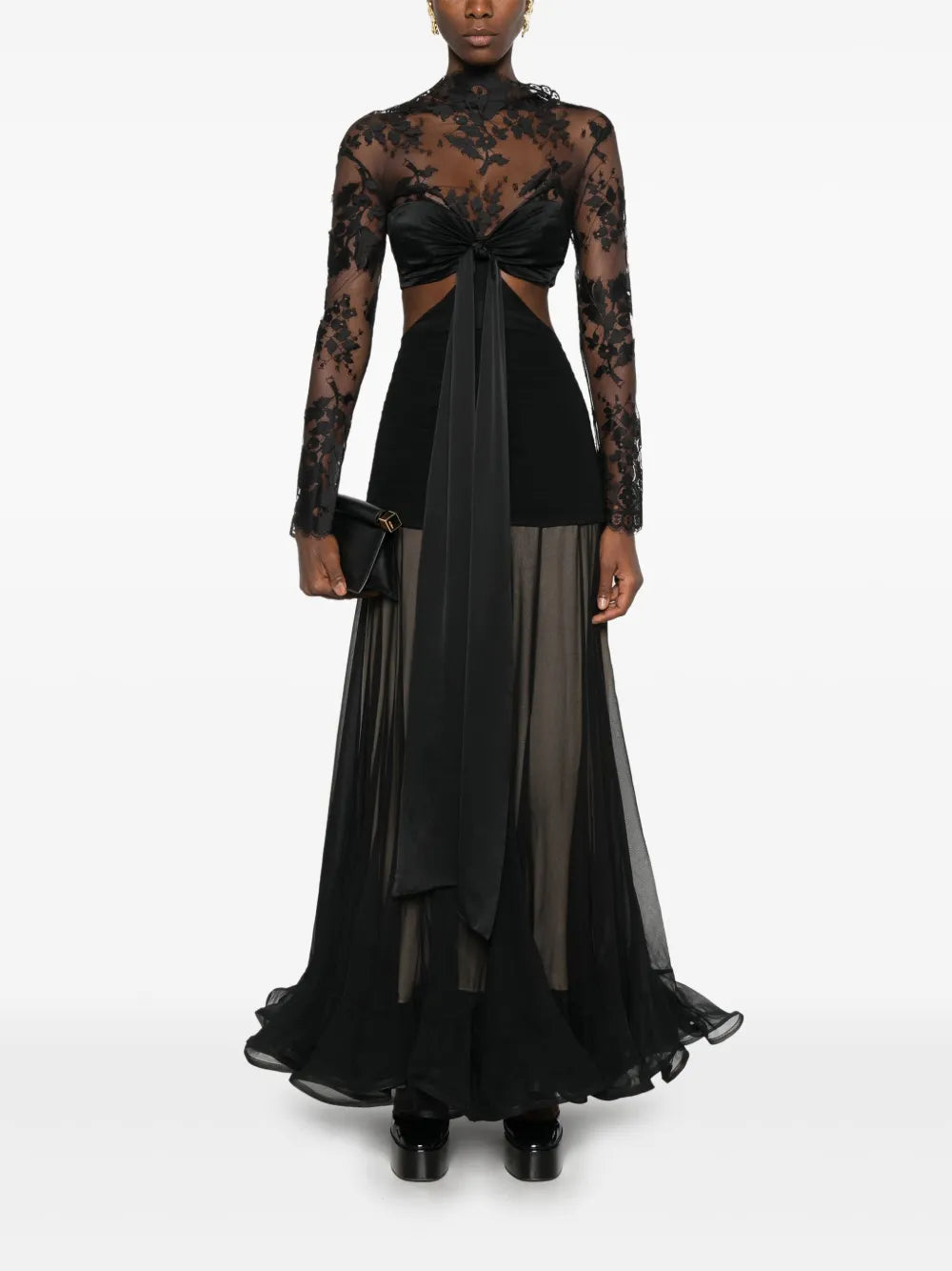 Illustration Flounce Gown