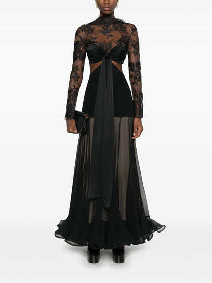 Illustration Flounce Gown