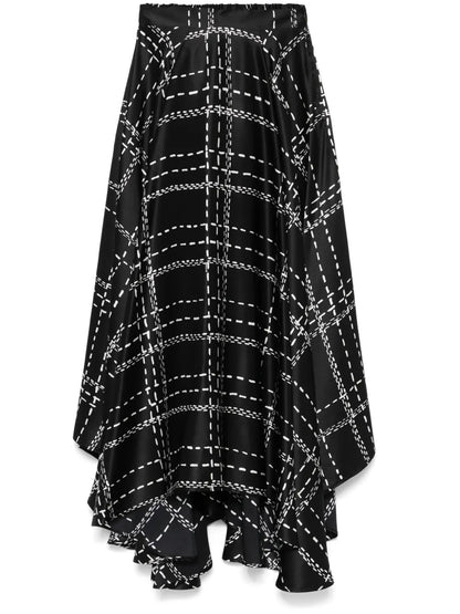 Tartan Midi Skirt