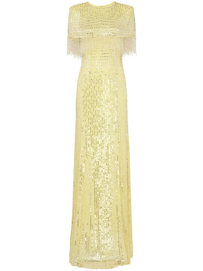 Lyla Sequin-Embellished Gown