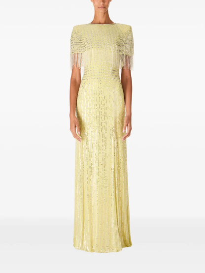 Lyla Sequin-Embellished Gown