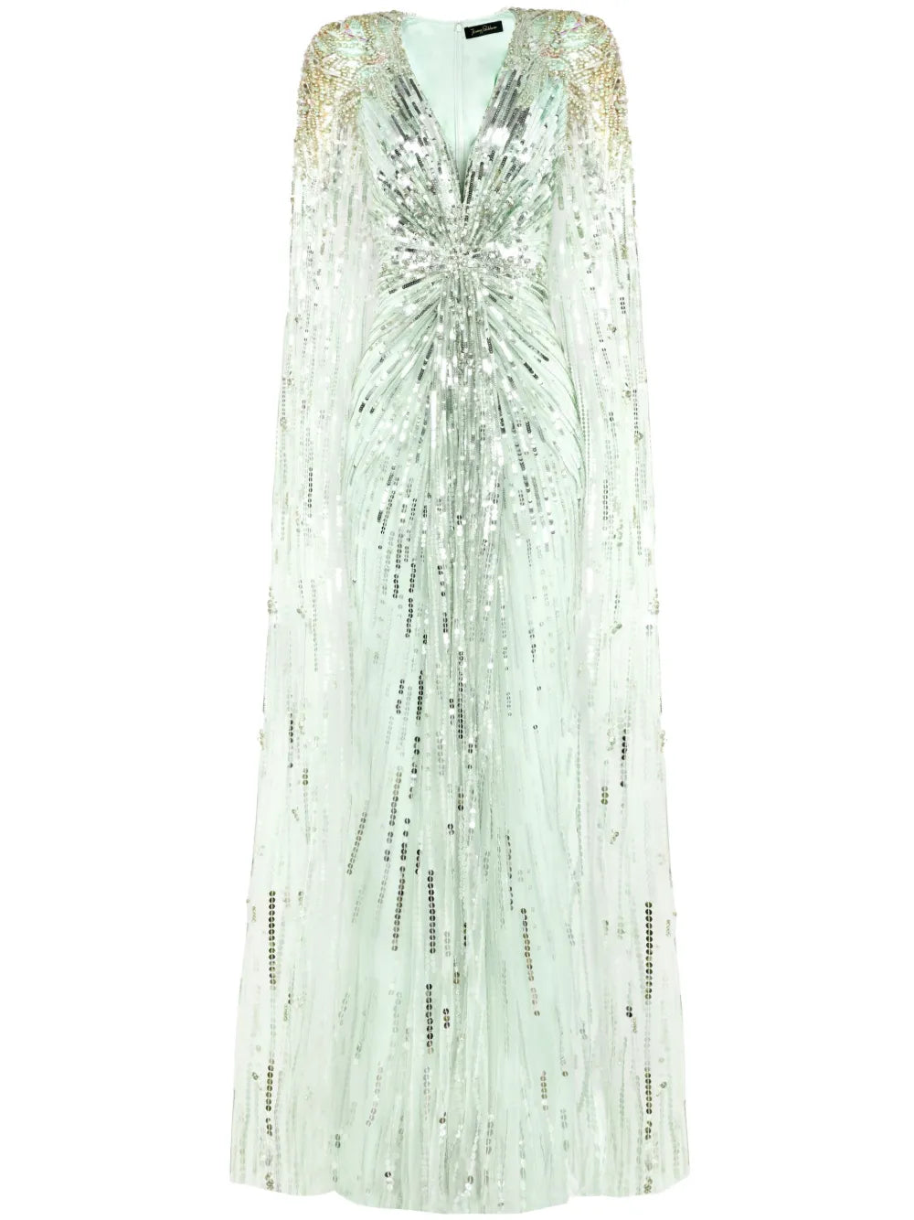 Gold Rush Sequin-Embellished Gown