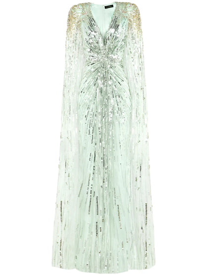 Gold Rush Sequin-Embellished Gown