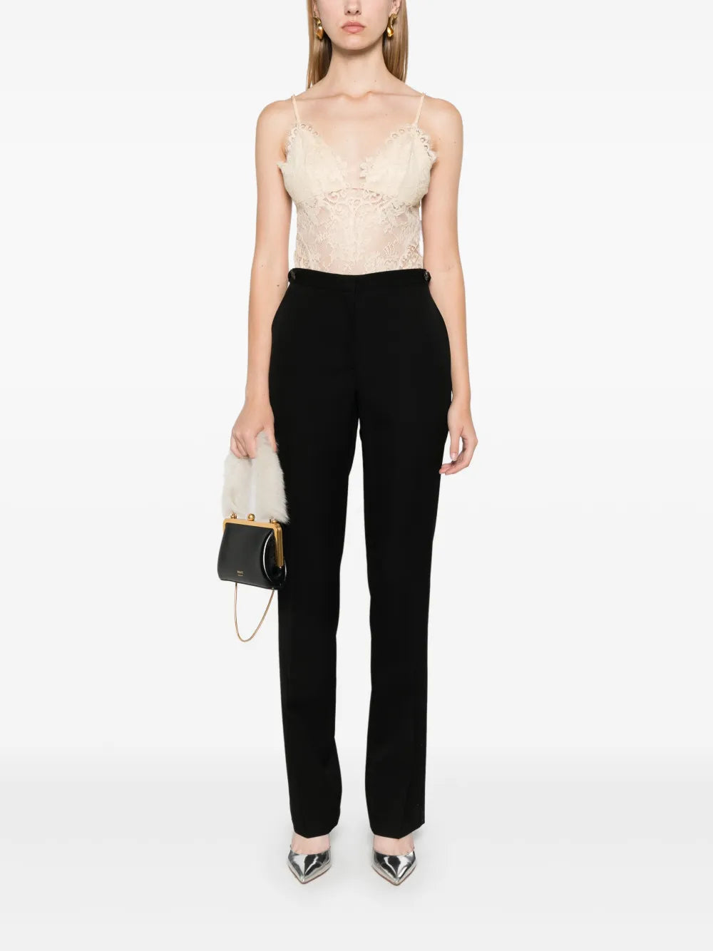 Illustration Lace Bodysuit