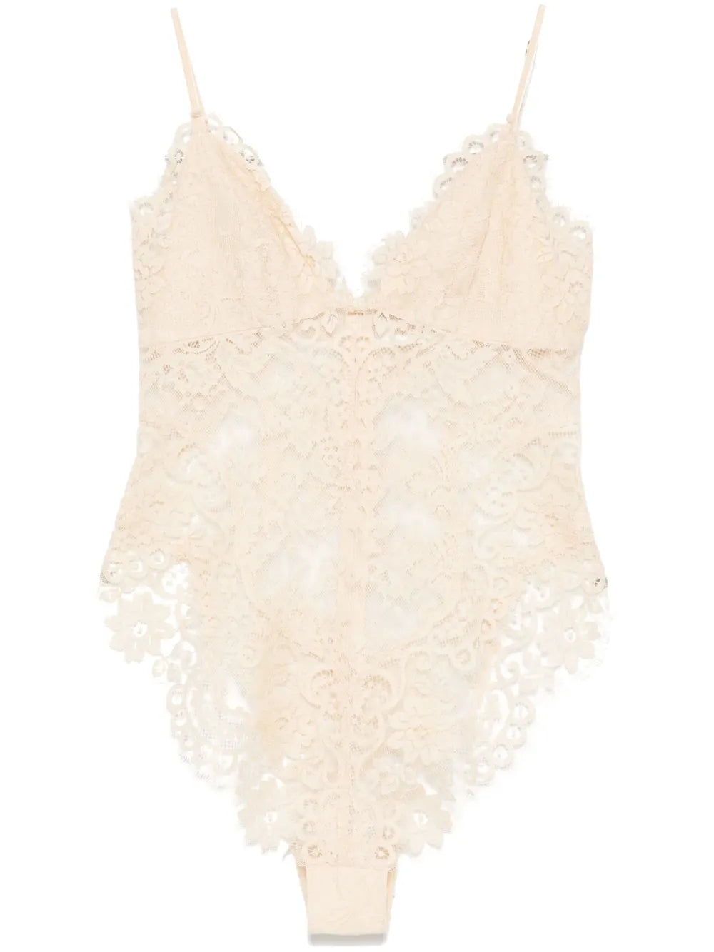 Illustration Lace Bodysuit