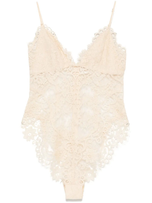 Illustration Lace Bodysuit