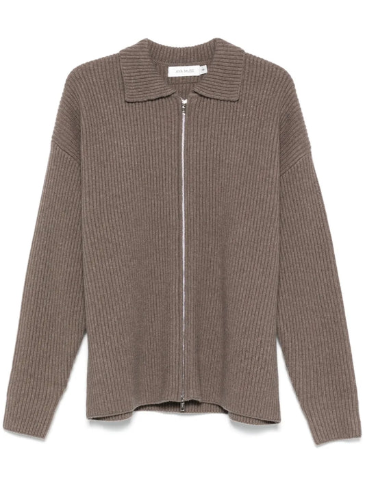 Ribbed Cardigan