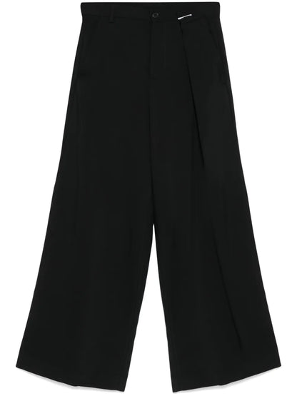 Pleat-Detail Trousers