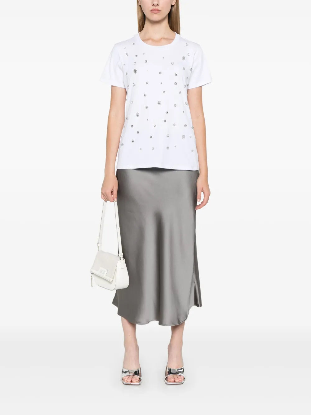 Crystal-Embellished T-Shirt