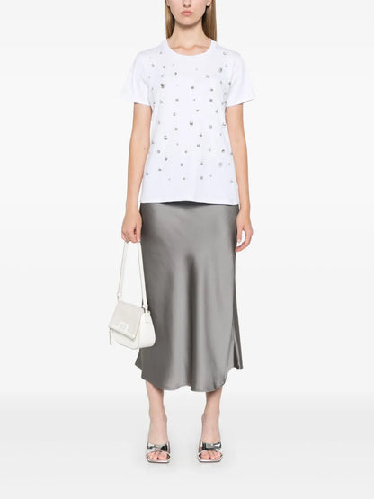Crystal-Embellished T-Shirt