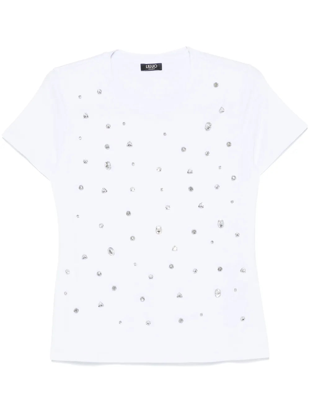 Crystal-Embellished T-Shirt
