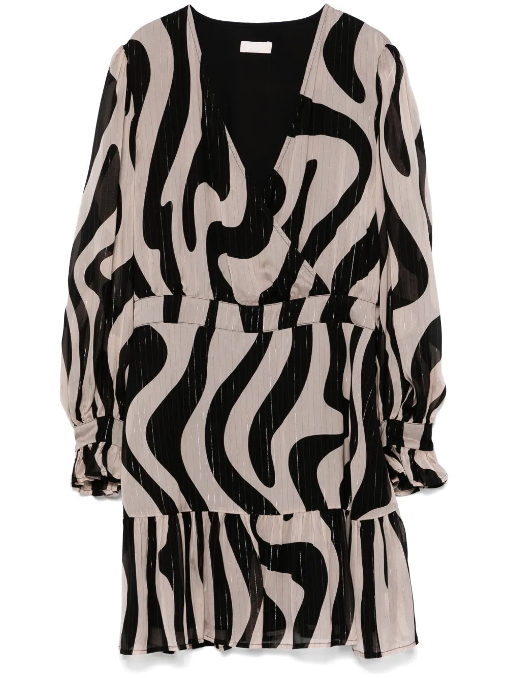Abstract-Print Dress