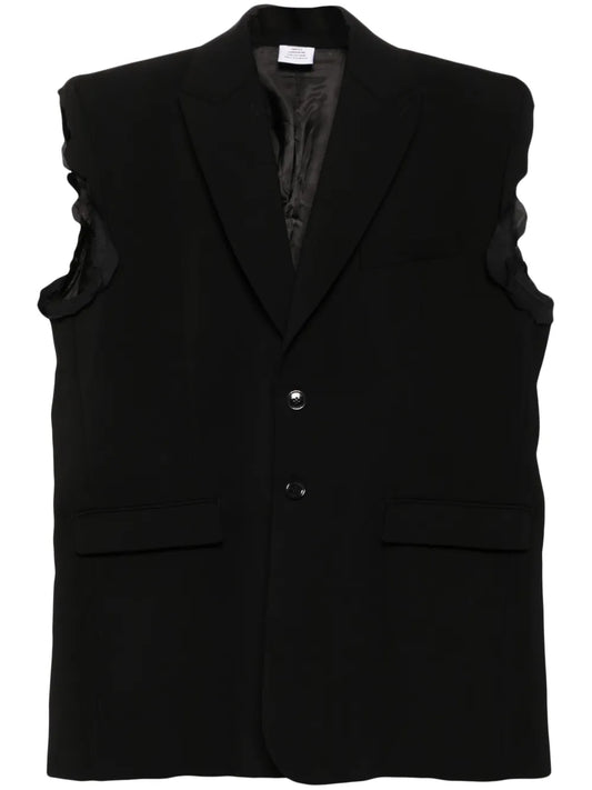 Peaked Lapel Waistcoat