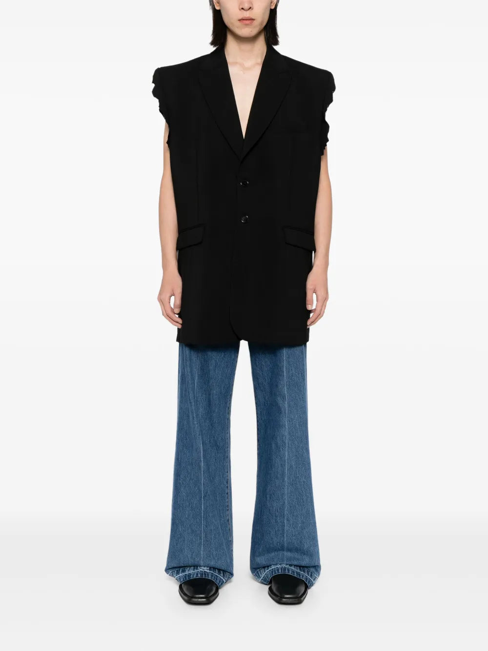 Peaked Lapel Waistcoat