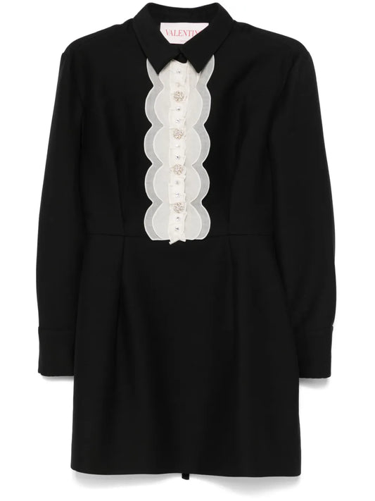 Ruffled Mini Dress