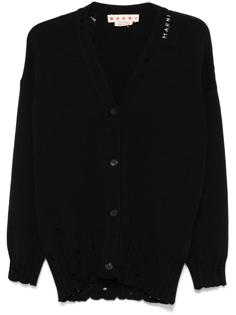 Dishevelled Cotton Cardigan