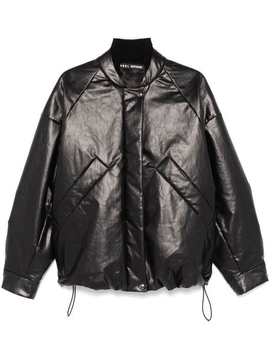 Polished Bomber Jacket