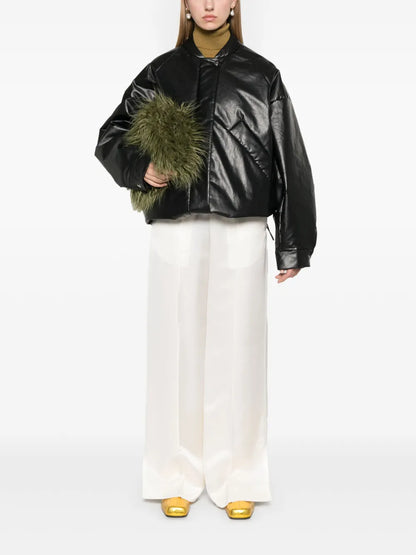 Polished Bomber Jacket