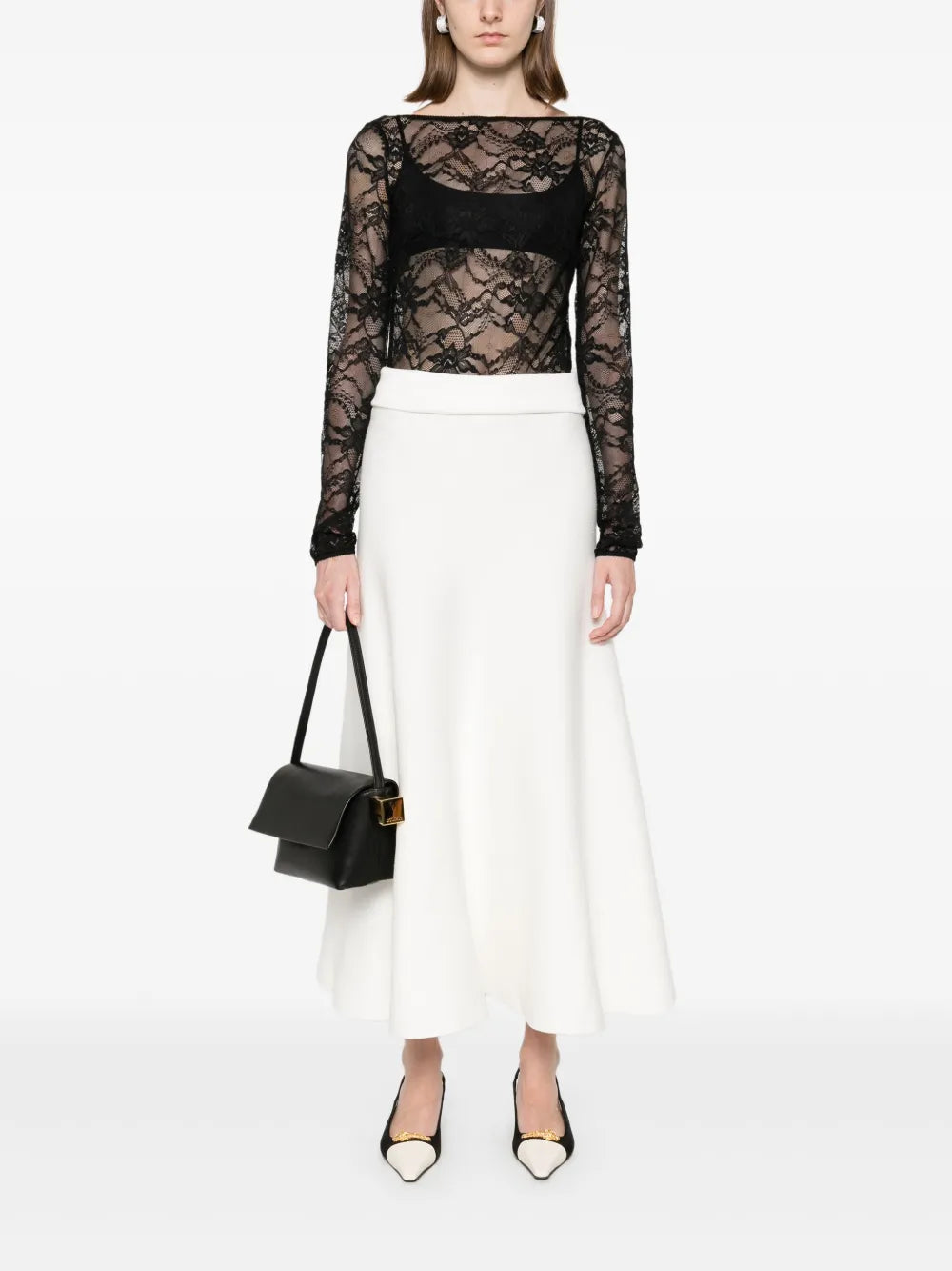 Floral-Lace T-Shirt