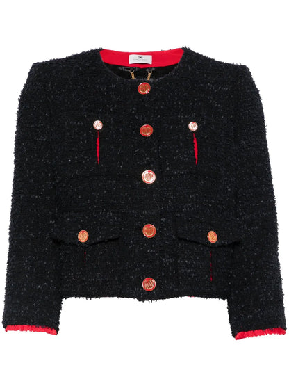 Cropped Tweed Jacket