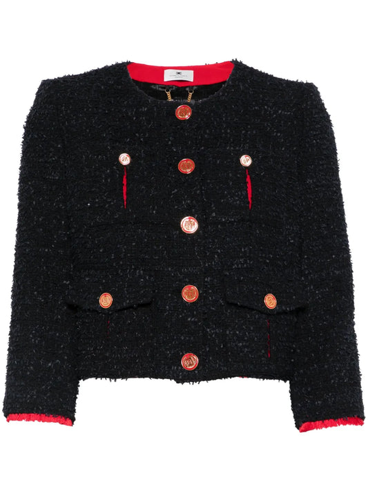 Cropped Tweed Jacket