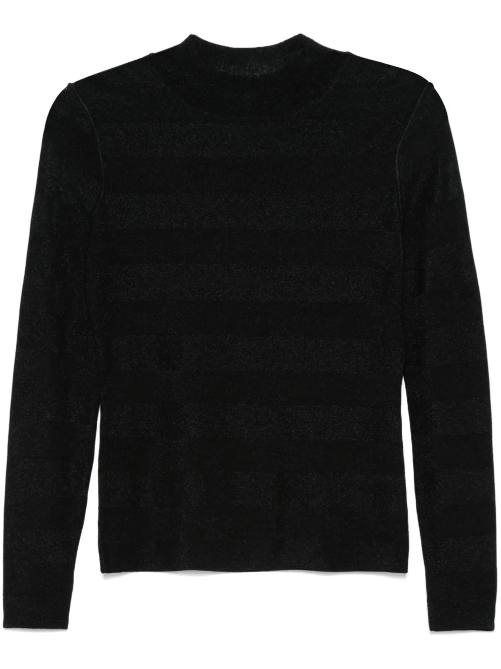 Seamless Mock-Neck Sweater