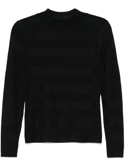 Seamless Mock-Neck Sweater