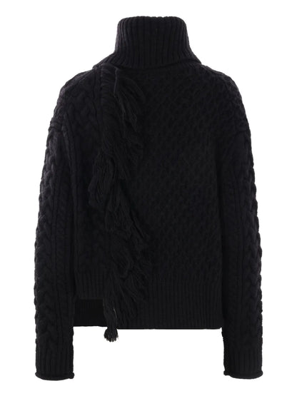 Cable-Knit Cardigan