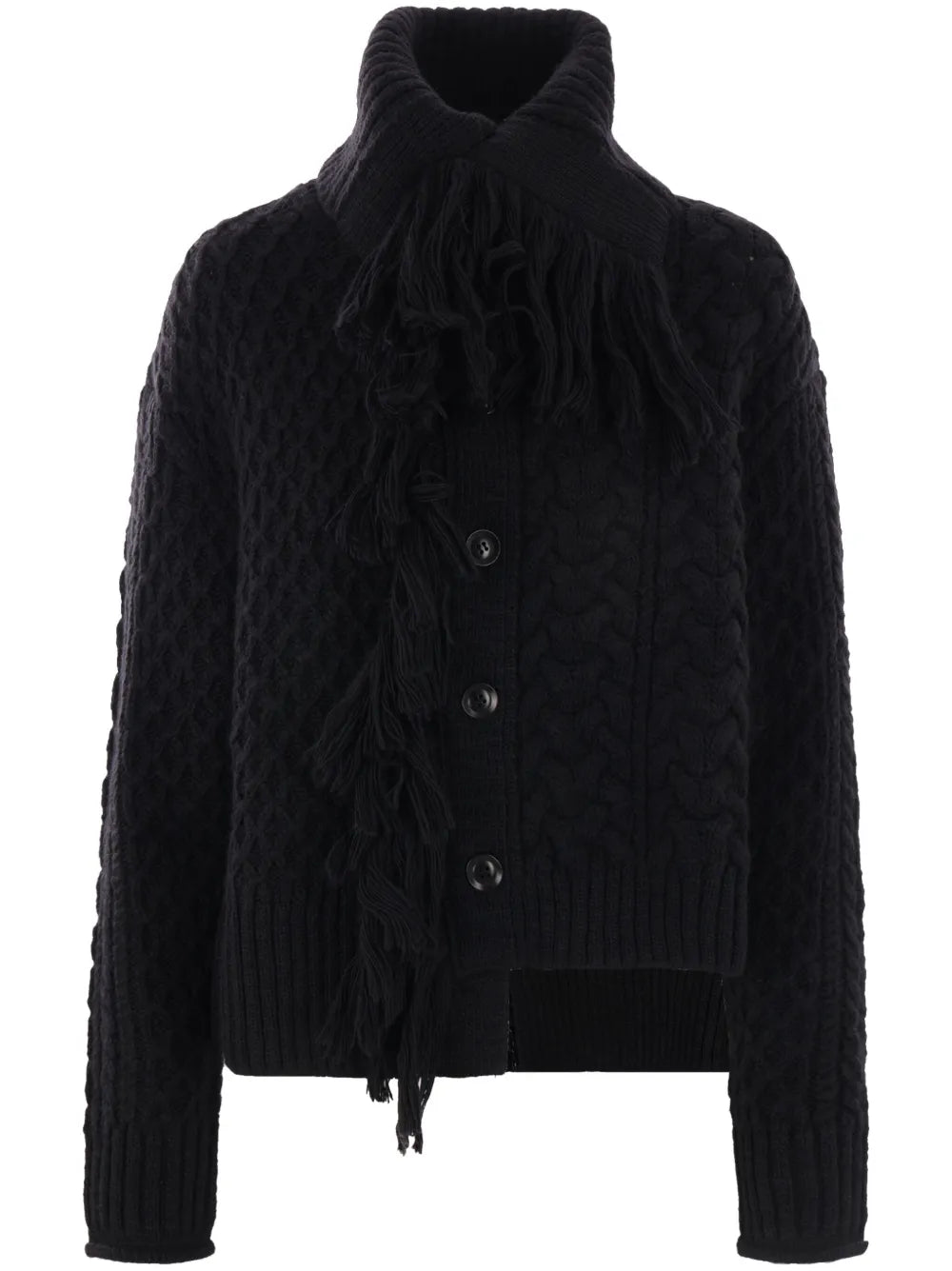 Cable-Knit Cardigan