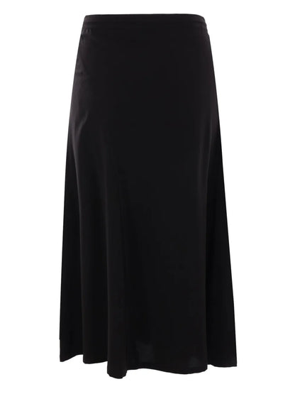 High-Waist Midi Skirt