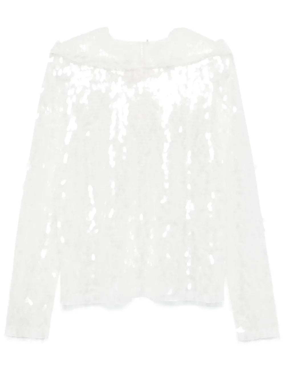 Sequin-Embellished Hoodie