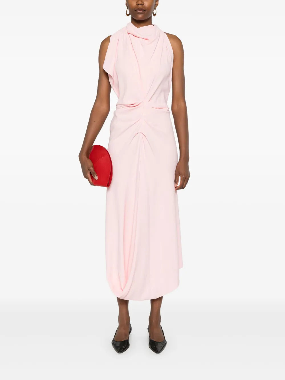 Draped Maxi Dress