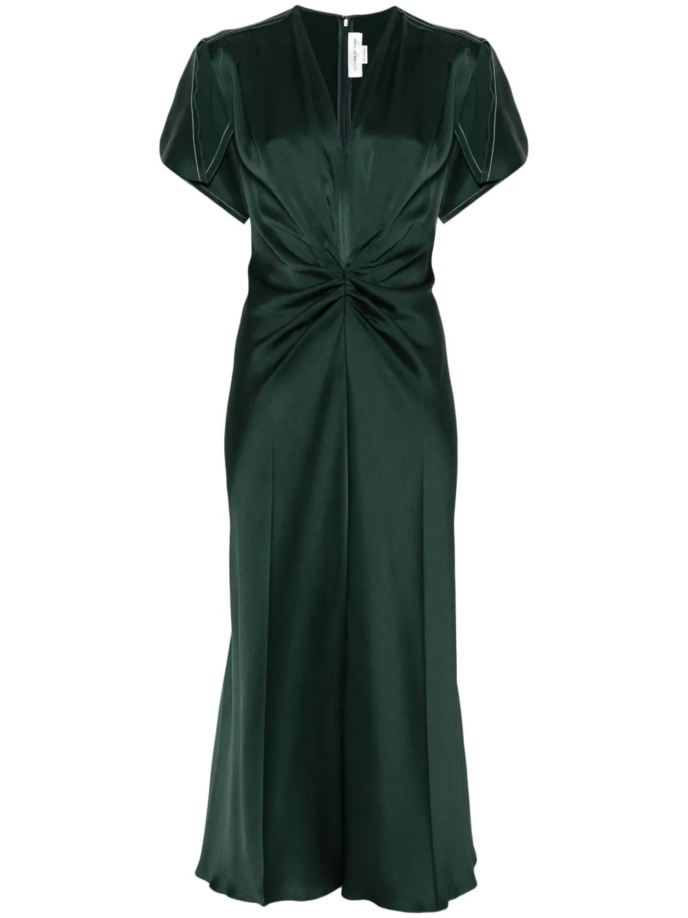 Gathered Midi Dress