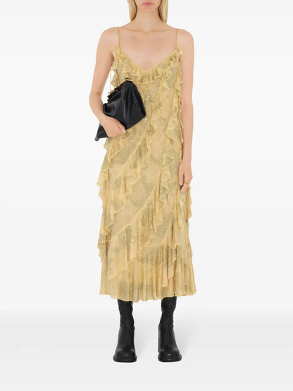 Crystal Paisley Midi Dress